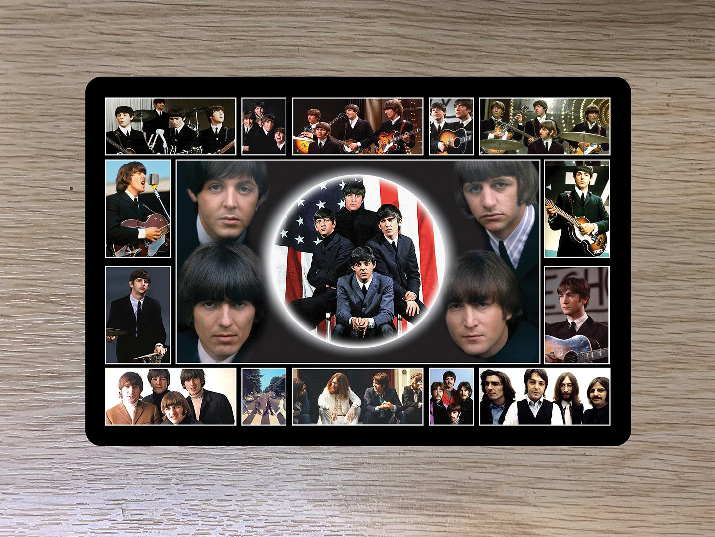 The Fab Four Music Icon Passport Case Holder Gift