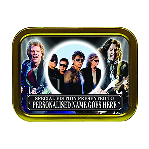 Jon Bongiovi Music Icon Personalised Tobacco Storage Tin & Products