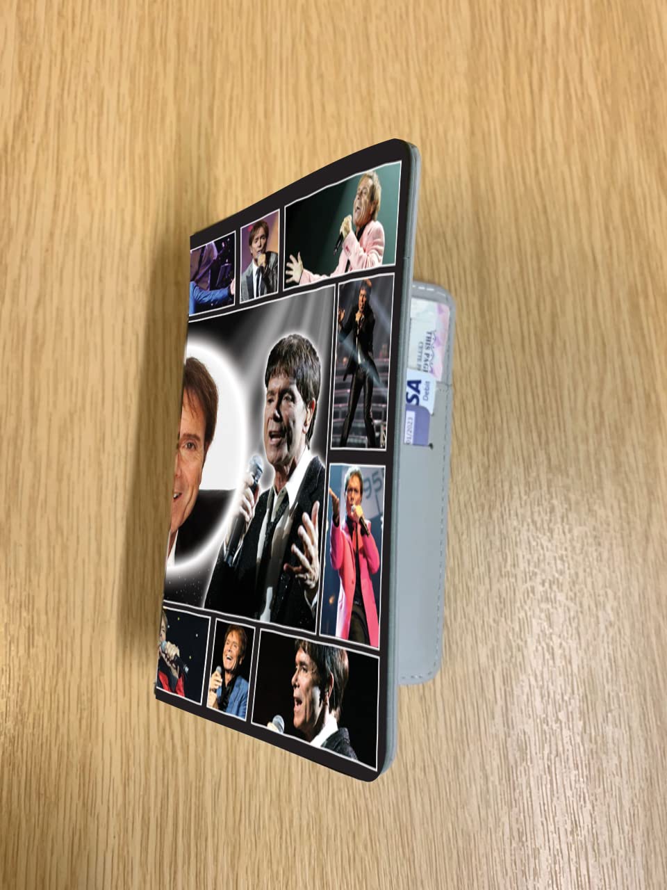 Cliff Richard Icon Passport Case Holder Gift