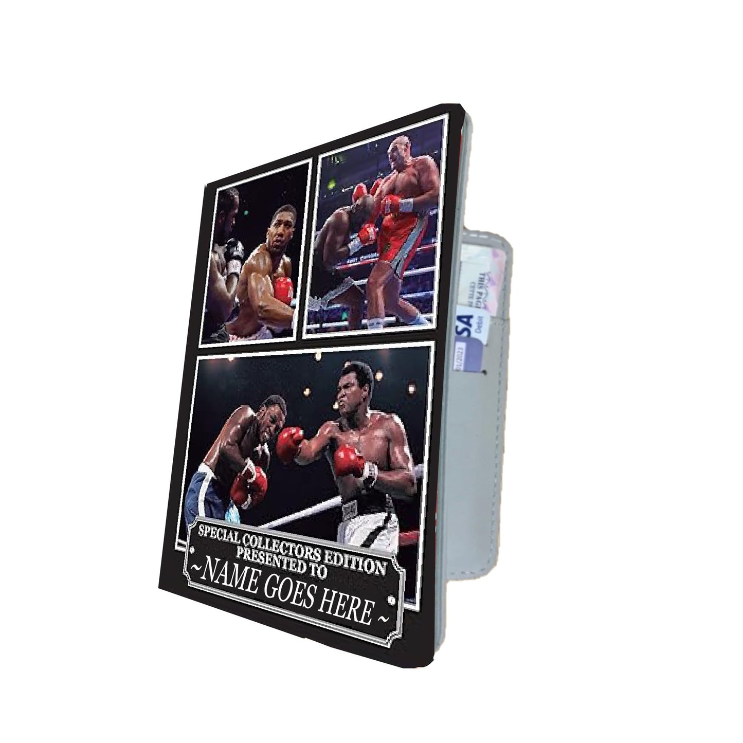 The Greatest Boxing Legends Icon Personalised Passport Case Holder Gift