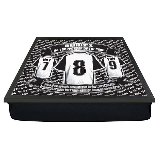 Derby Football Shirt Lap Tray Gift