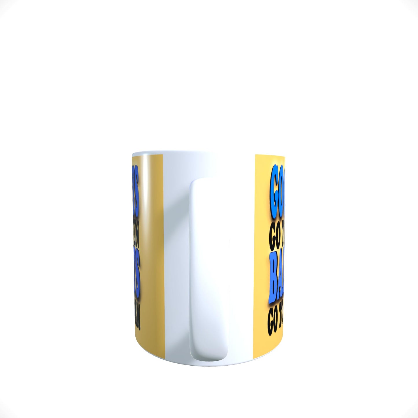 Good Boys Go to Heaven Bad Boys Go to Personalised Destination Choice Novelty Slogan Mug Gift