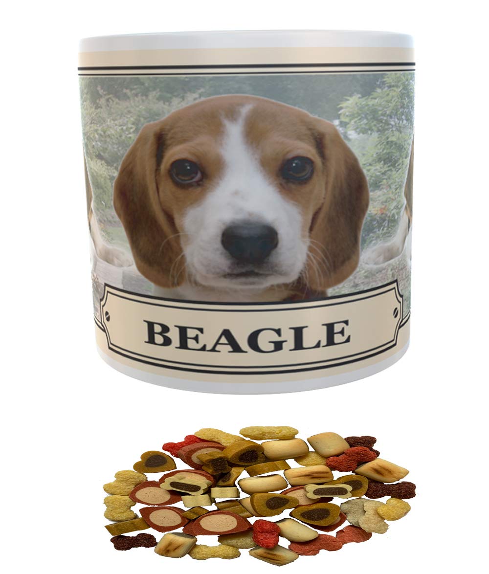 Beagle Dog Breed Mug Gift with Dog Treats