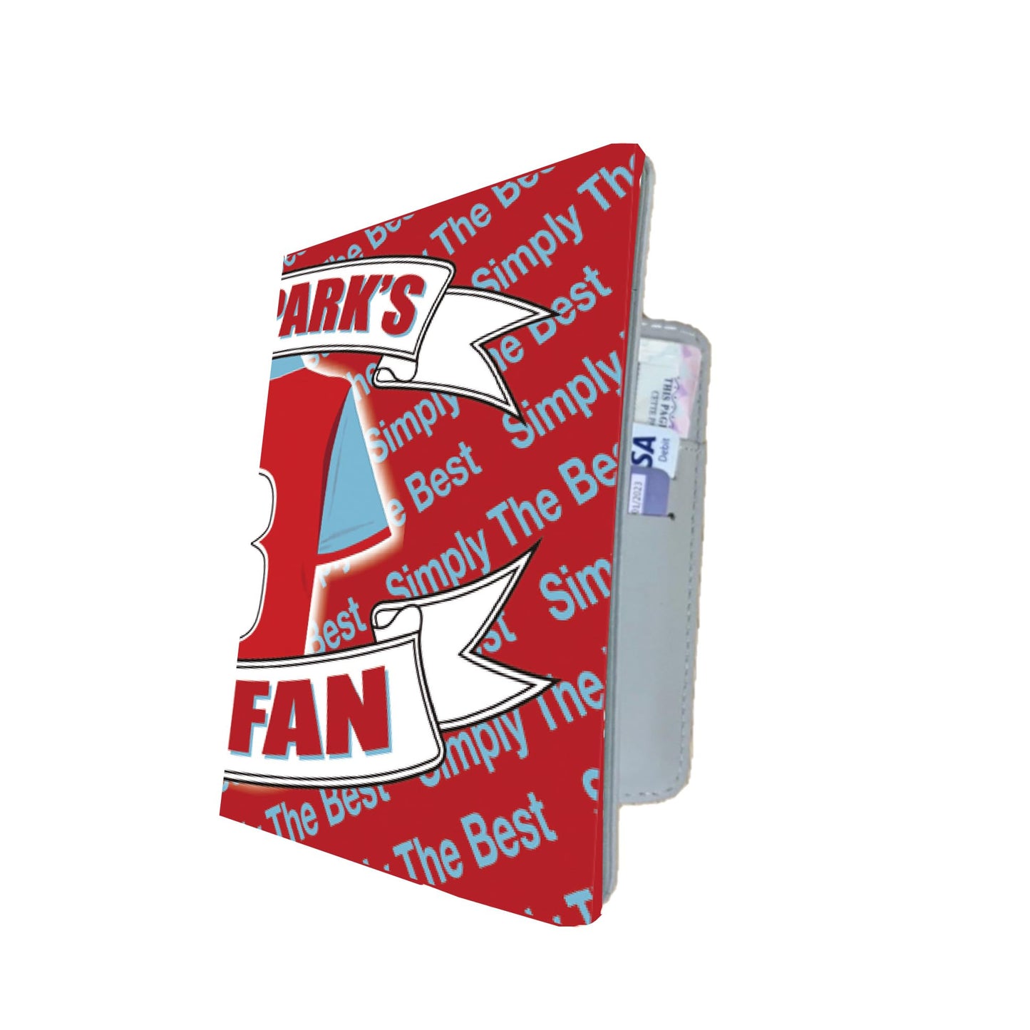 The Villa Football Team Shirt Travel Passport Holder Wallet Team-Aston Case Gift Present