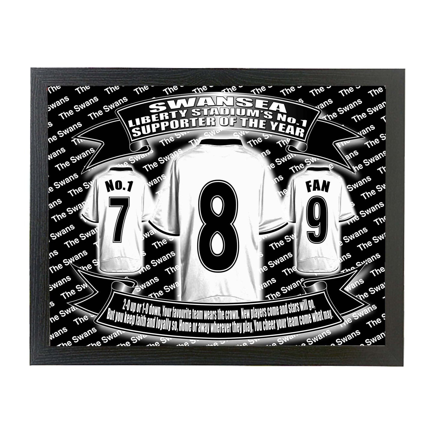 Swansea Football Shirt Picture Gift
