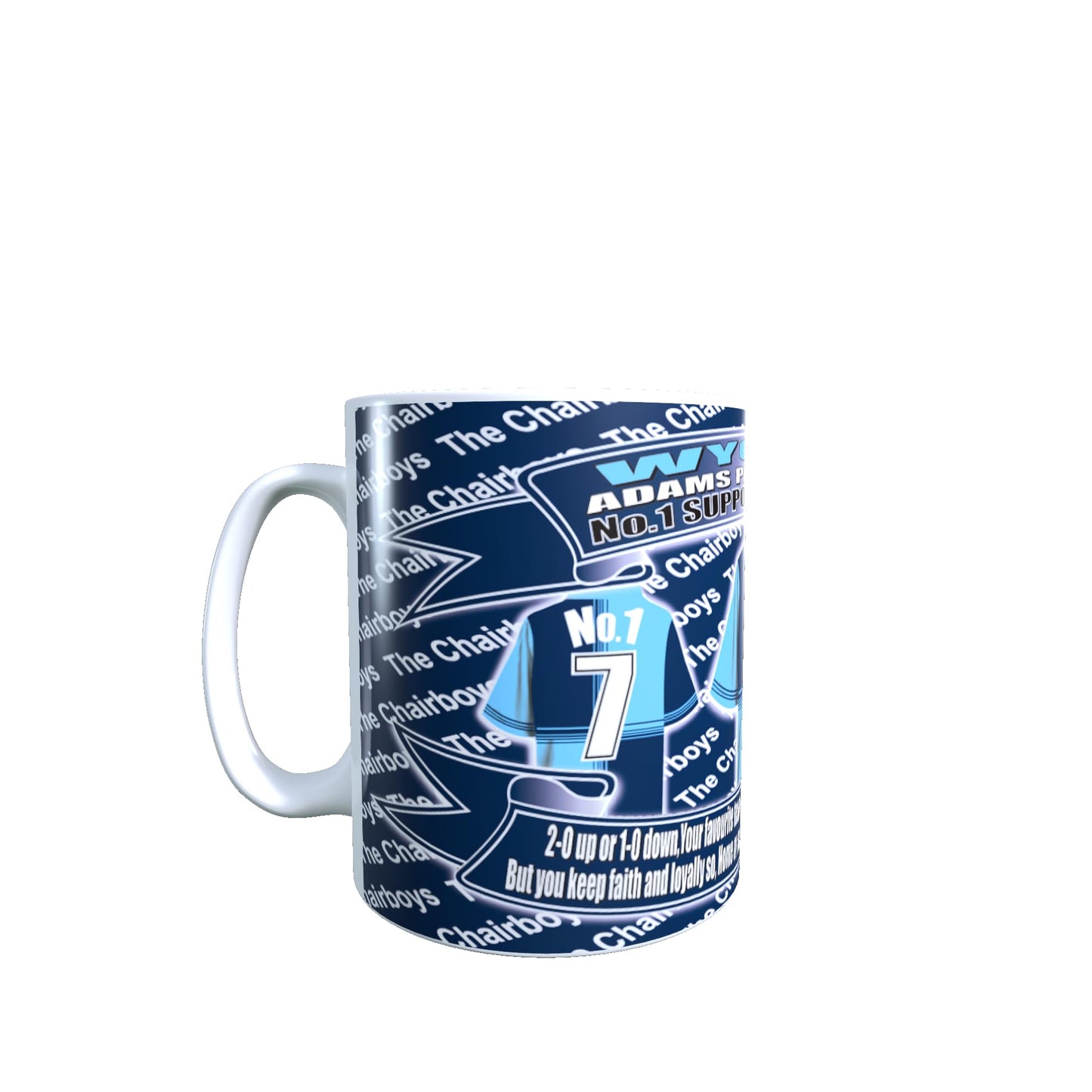 Wycombe Football Club Shirt Lap Tray And Mug Gift Set