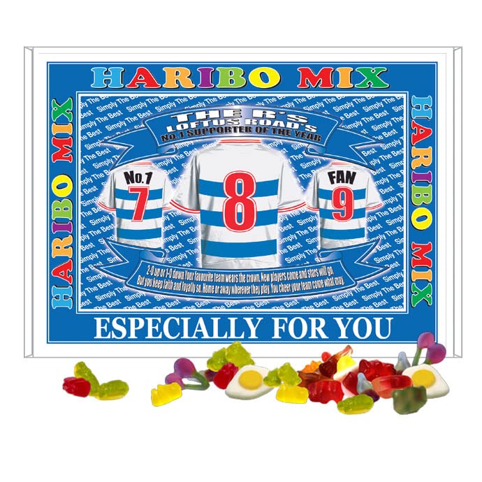 Queens PR Football Shirt Gift Boxed Sweets