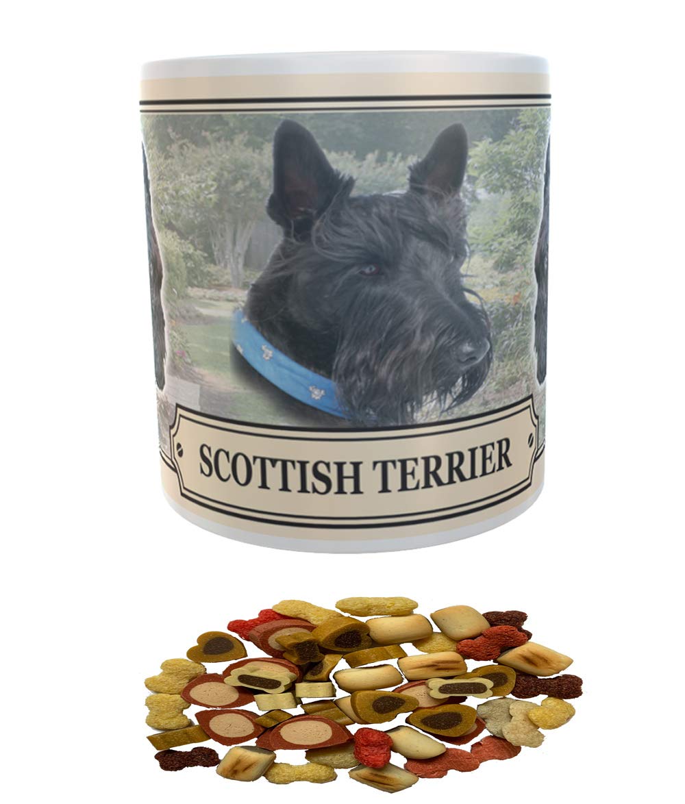 Scottish Terrier Dog Breed Gift Mug with Treats
