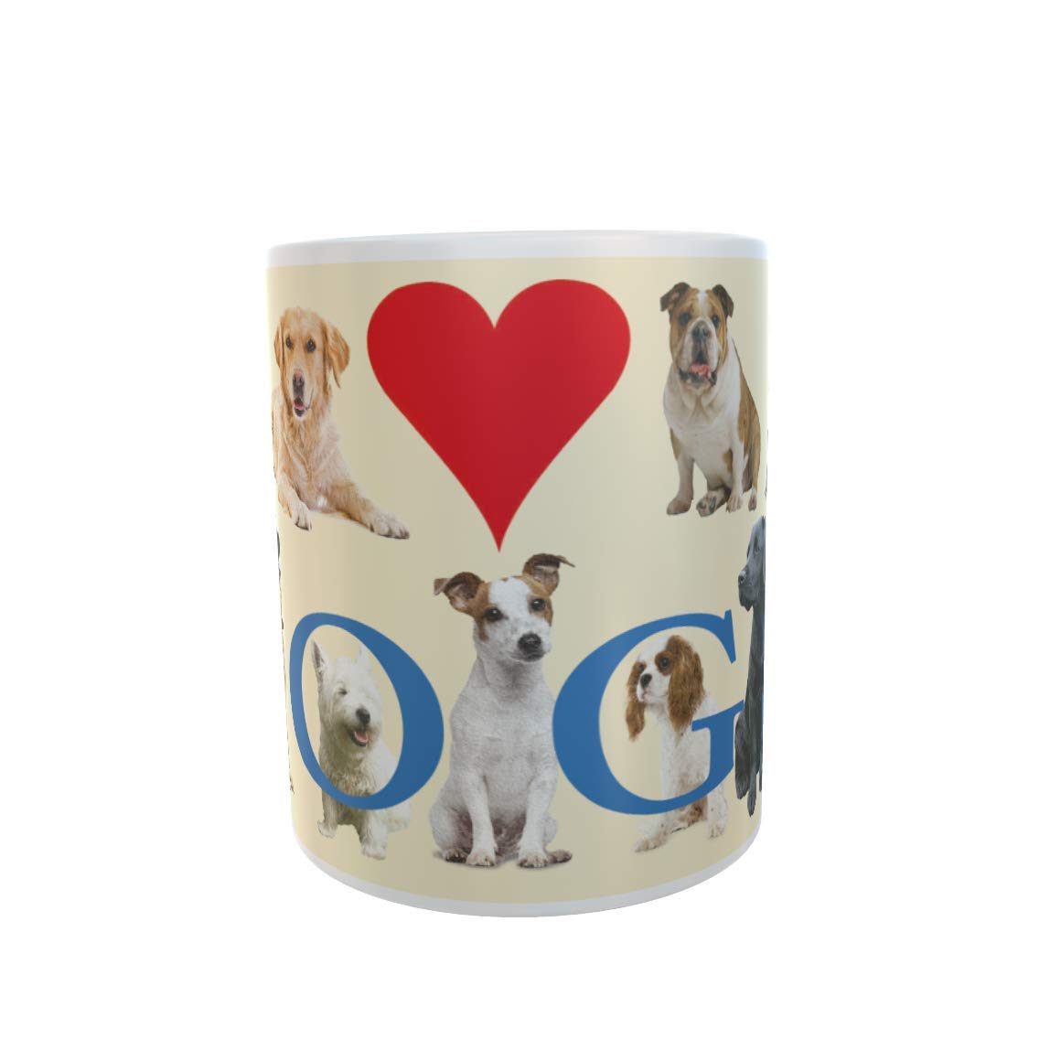I Love Dogs Mug Gift