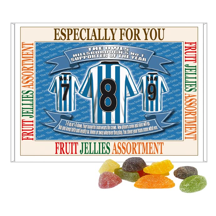 Sheffield Wed Football Shirt Gift Boxed Sweets
