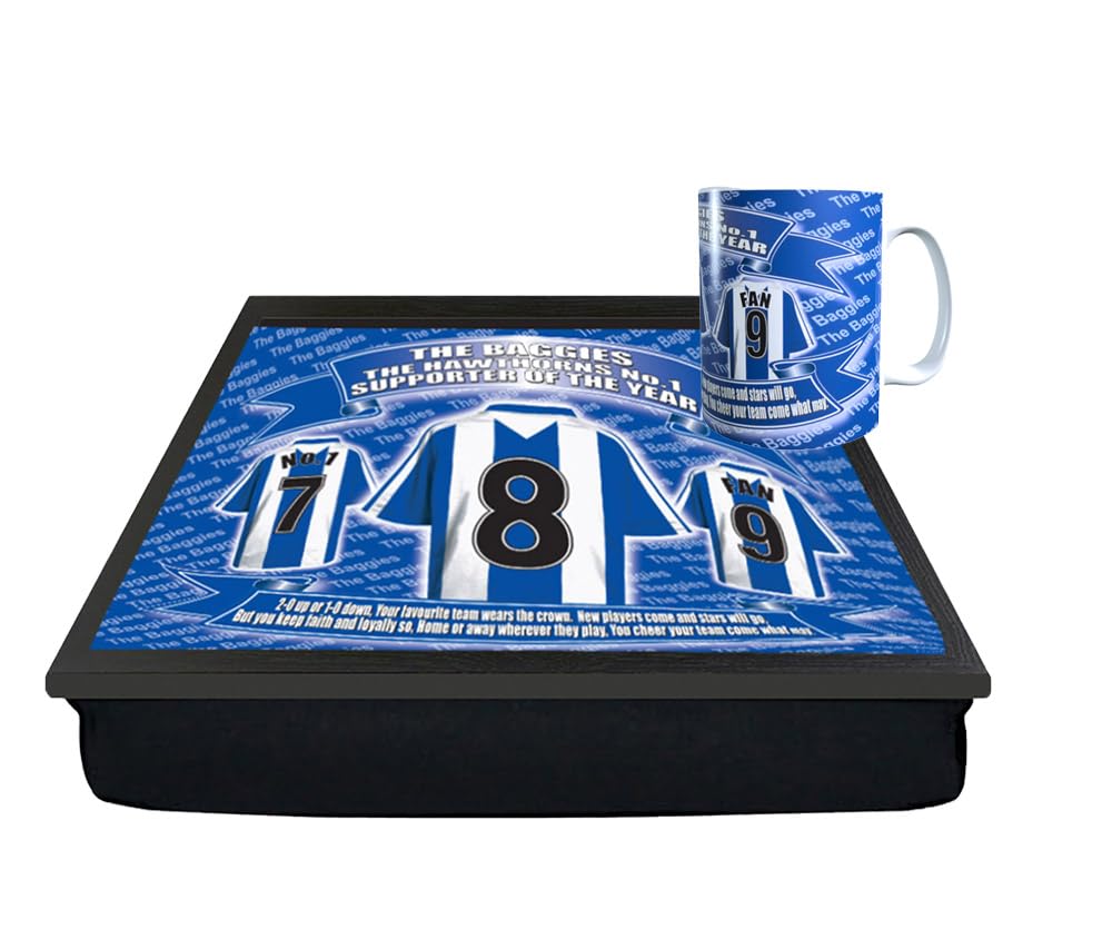 West Brom Football Shirt Lap Tray And Mug Gift Set
