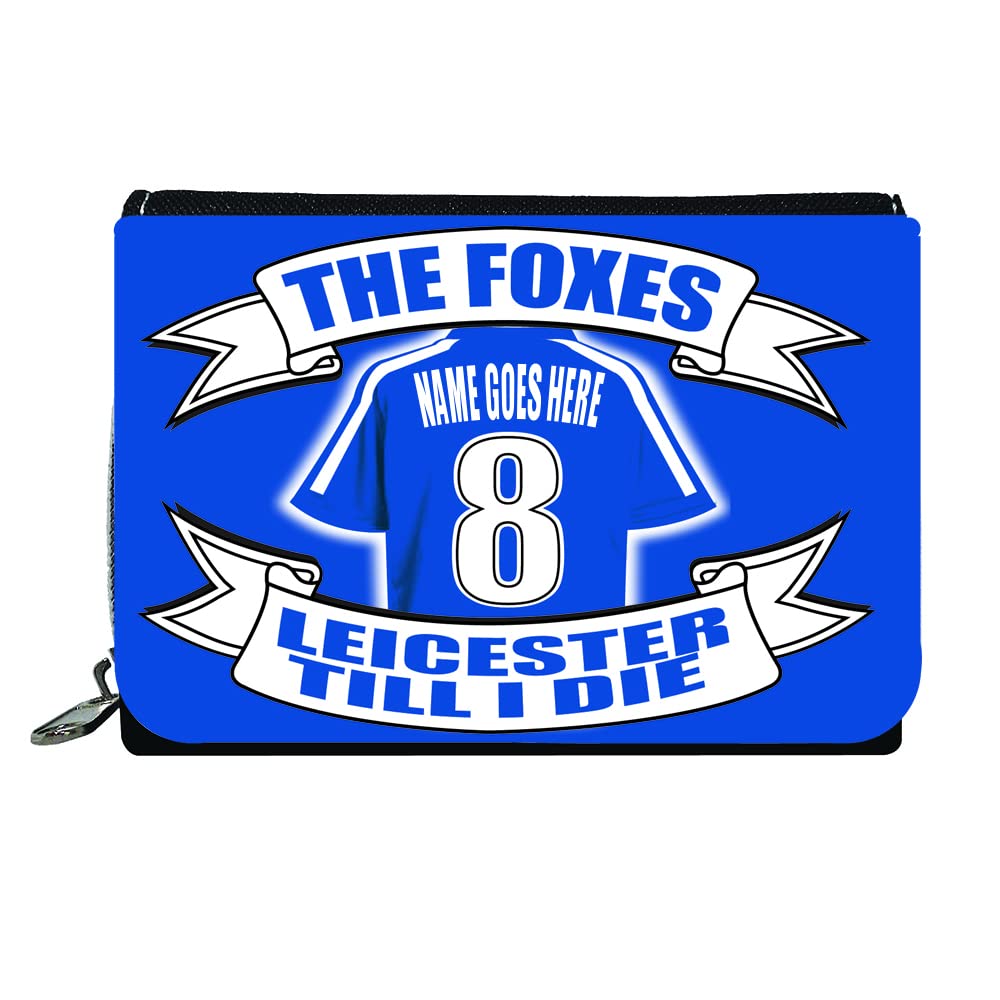 Leicester The Foxes Personalised Football Shirt Gift Purse