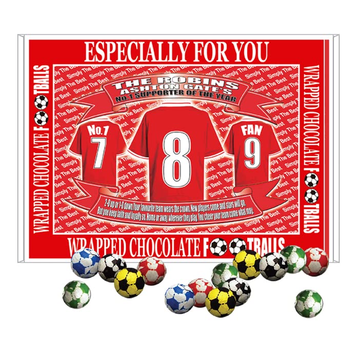 Bristol City Football Shirt Gift Boxed Sweets