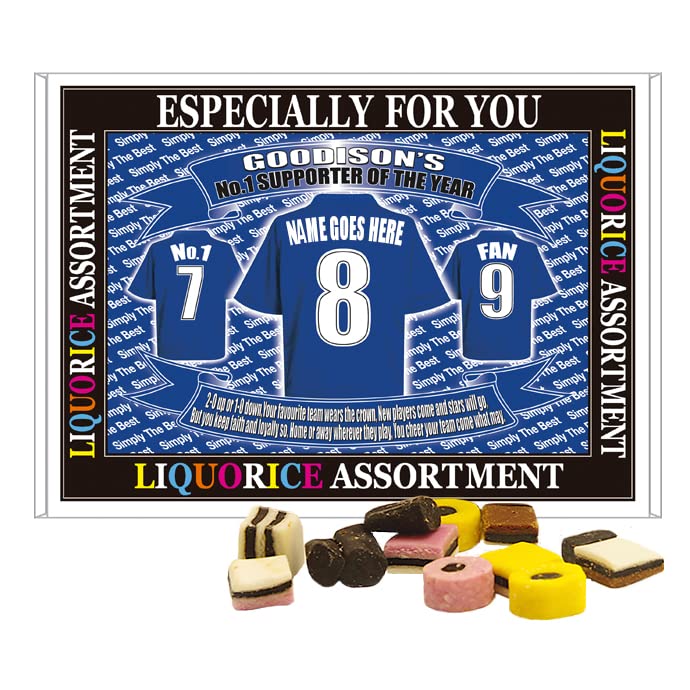 The People's Club Football Shirt Personalised Gift Boxed Sweets