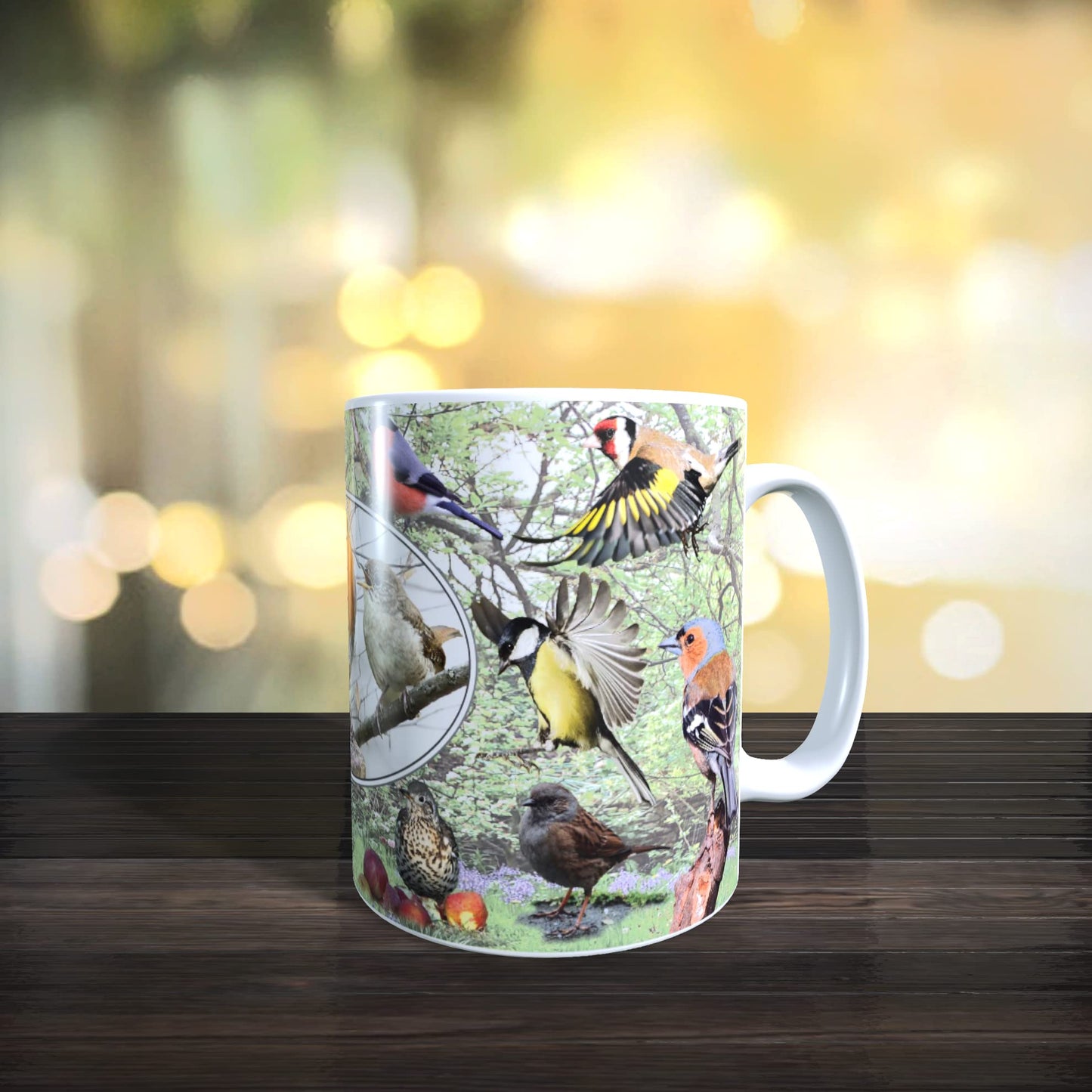 British Garden Birds Mug Gift