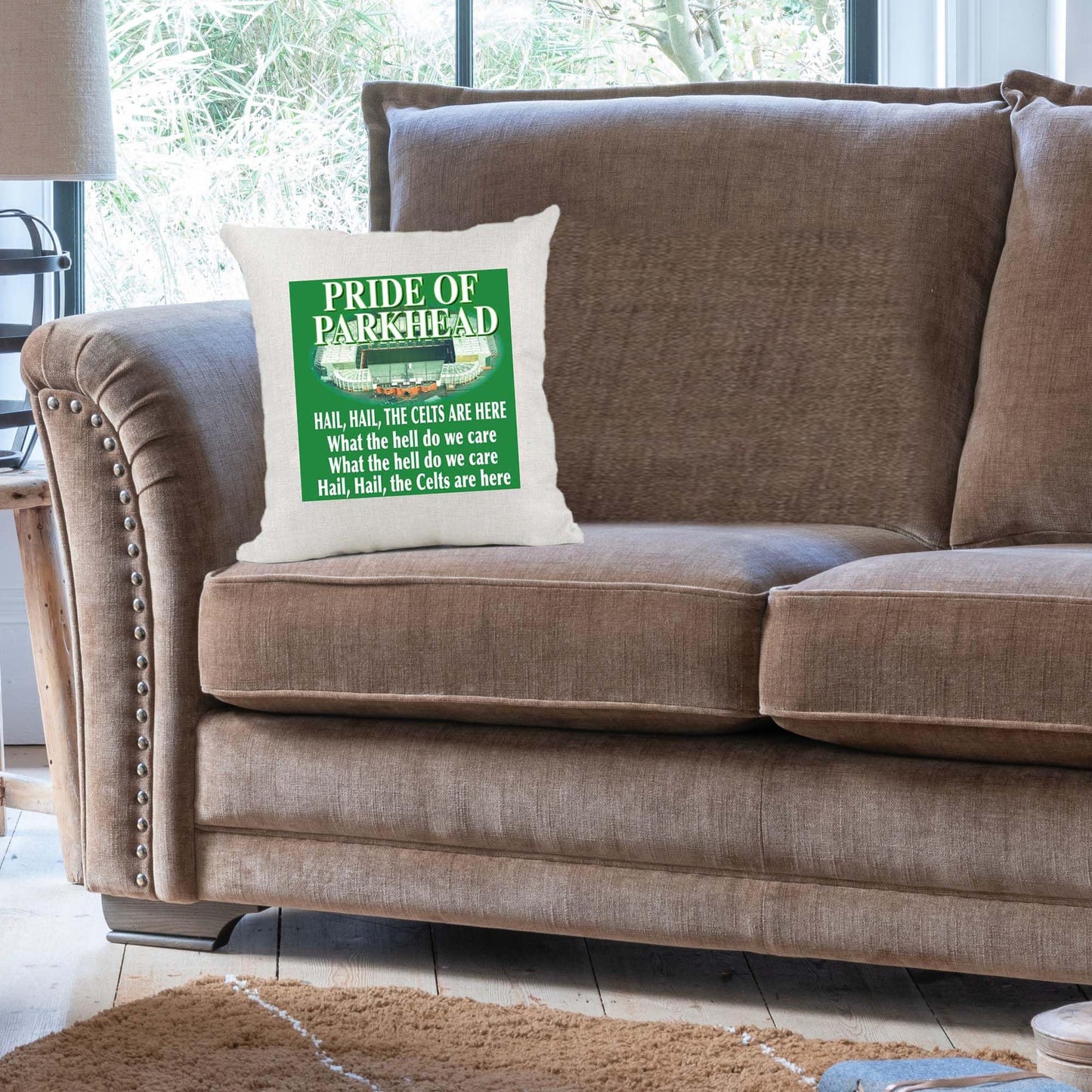 Celtic Football Anthem Song Chant Cushion Cover Gift