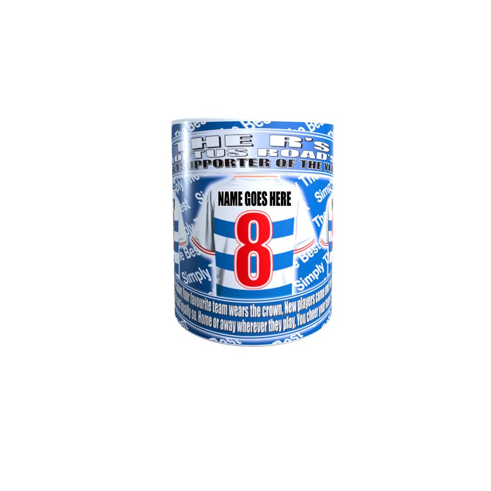 Queens PR Personalised Football Shirt Lap Tray And Mug Gift Set