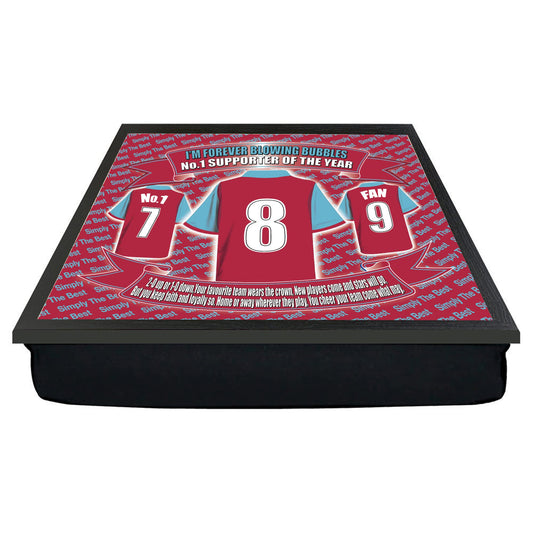 West H Utd Football Shirt Lap Tray Gift