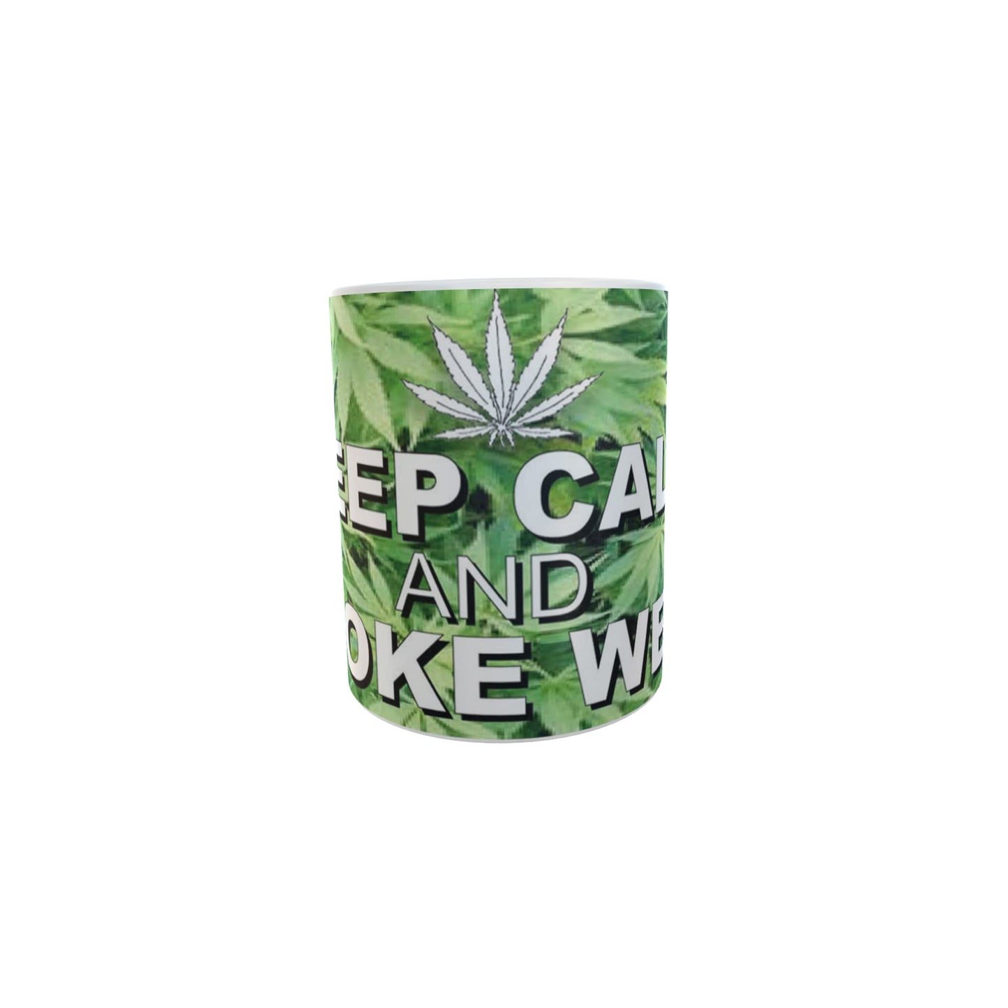 Keep Calm and Smoke Weed Gift Mug