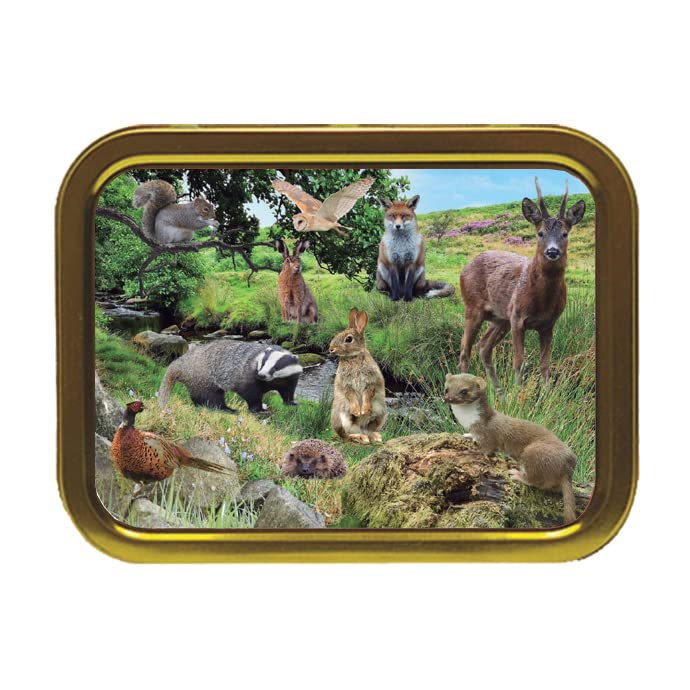 British Countryside Wildlife Animals Tobacco Storage Tin & Products