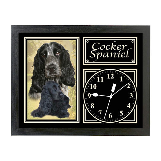 Cocker Spaniel Dog Breed Gift Clock