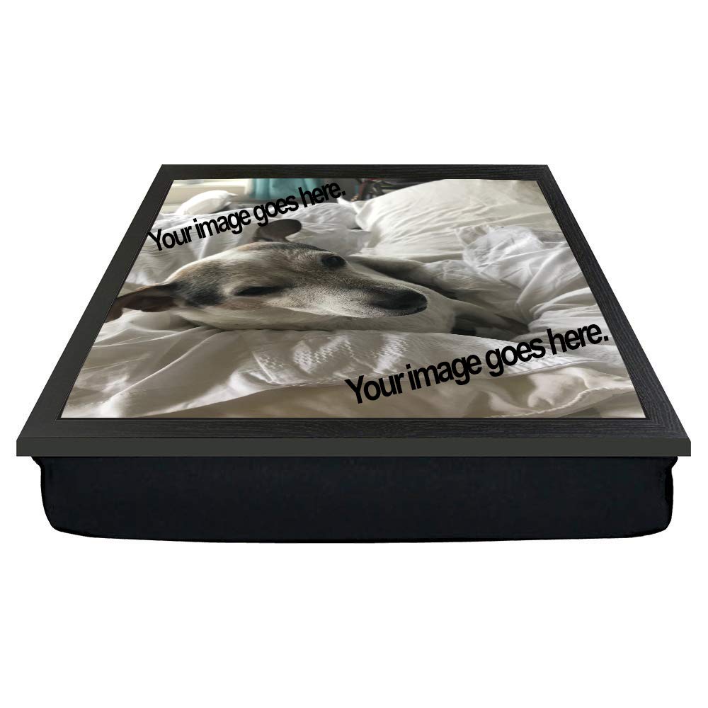 Large Personalised Custom Photo/image Lap Tray Lap top Cushion Bean Bag – A3 size