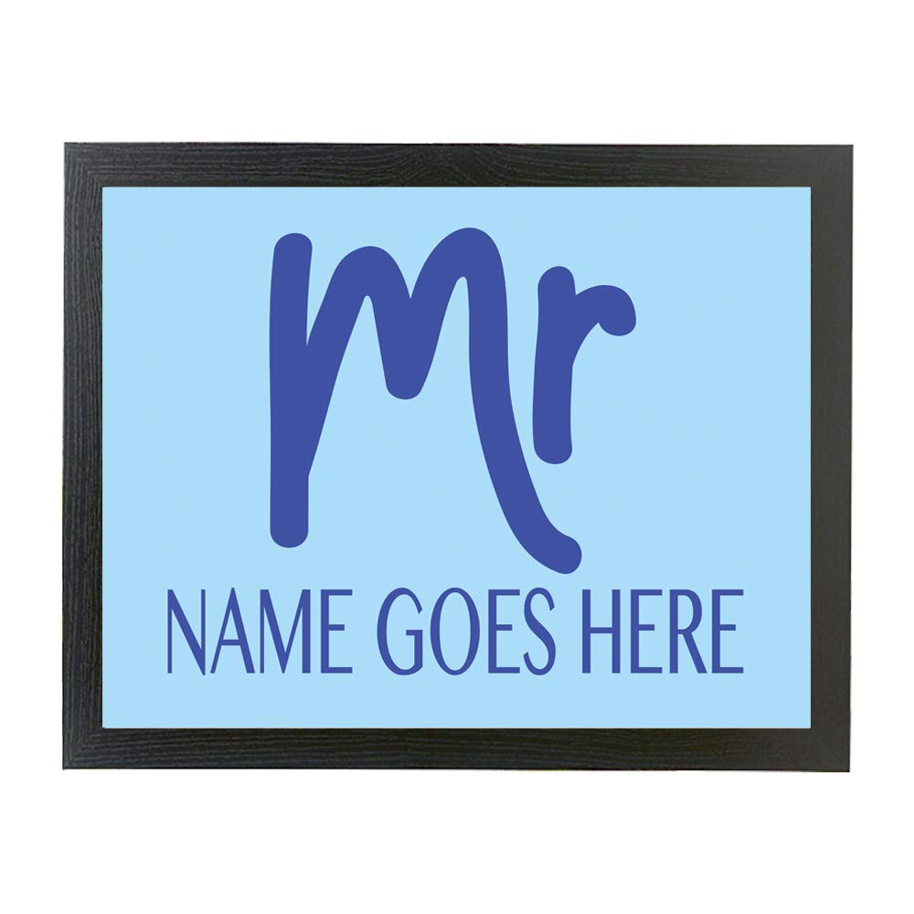 Mr & Mrs Personalised Couples, Marriage, Relationship Lap Tray Gift (Set of 2)