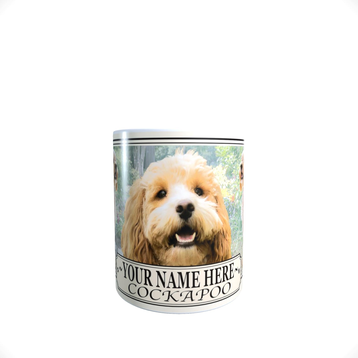 Cockapoo Personalised Dog Breed Gift Mug