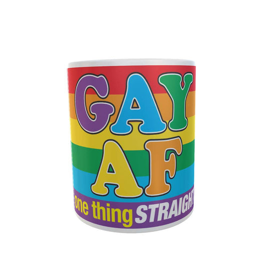 Gay AF (as Fuck) Gift Mug