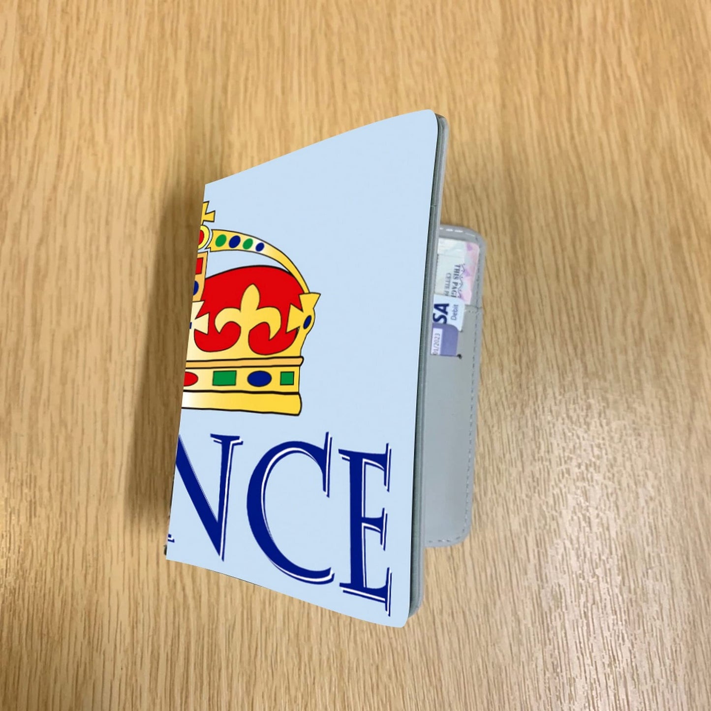 Prince Travel Passport Case Holder Gift