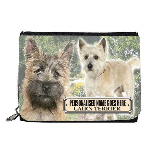 Cairn Terrier Personalised Dog Breed Gift Purse