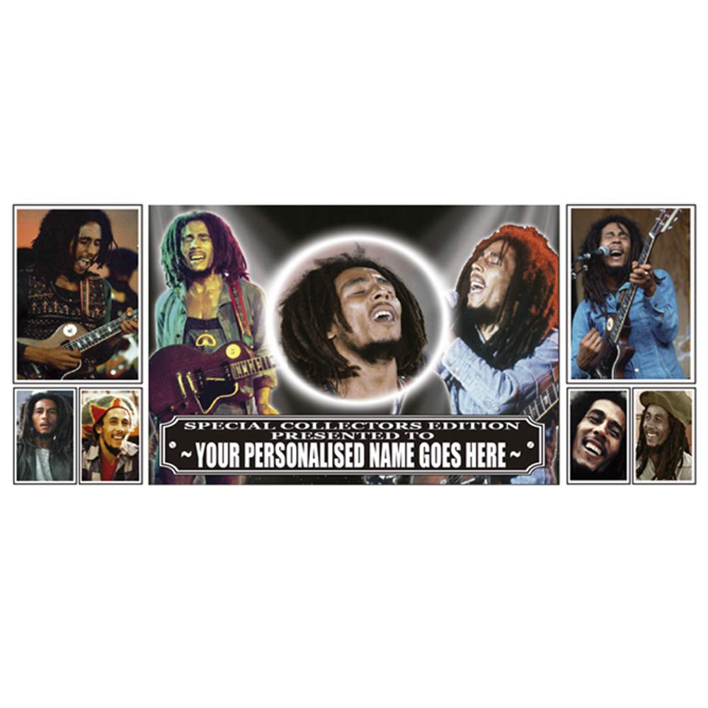 Bob Marley Personalised Icon Gift Mug with Sweets