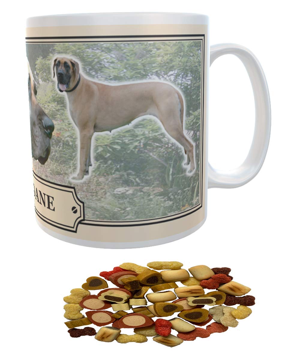 Great Dane Dog Breed Gift Mug with Treats