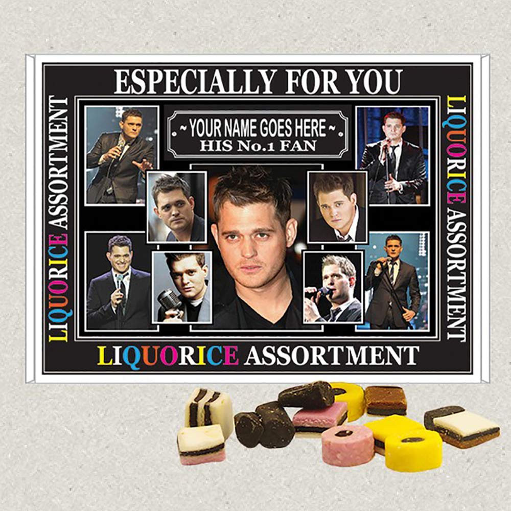 Michael Buble Personalised Icon Gift Boxed Sweets