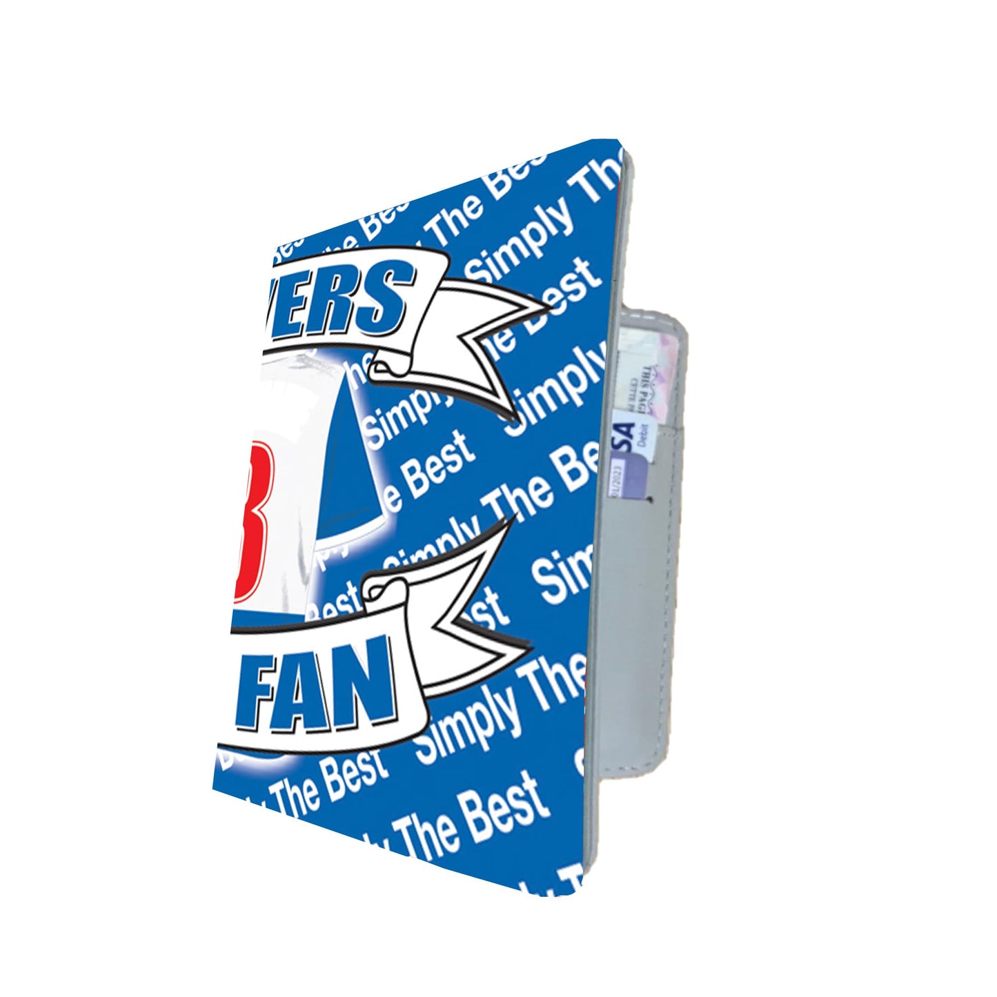 Blackburn Football Shirt Travel Passport Wallet Holder Team Case Gift Present