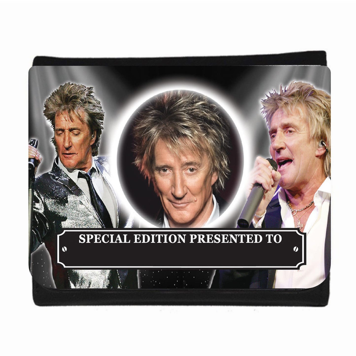 Rod S Celebrity Music Icon Personalised Wallet Gift Singer-Stewart
