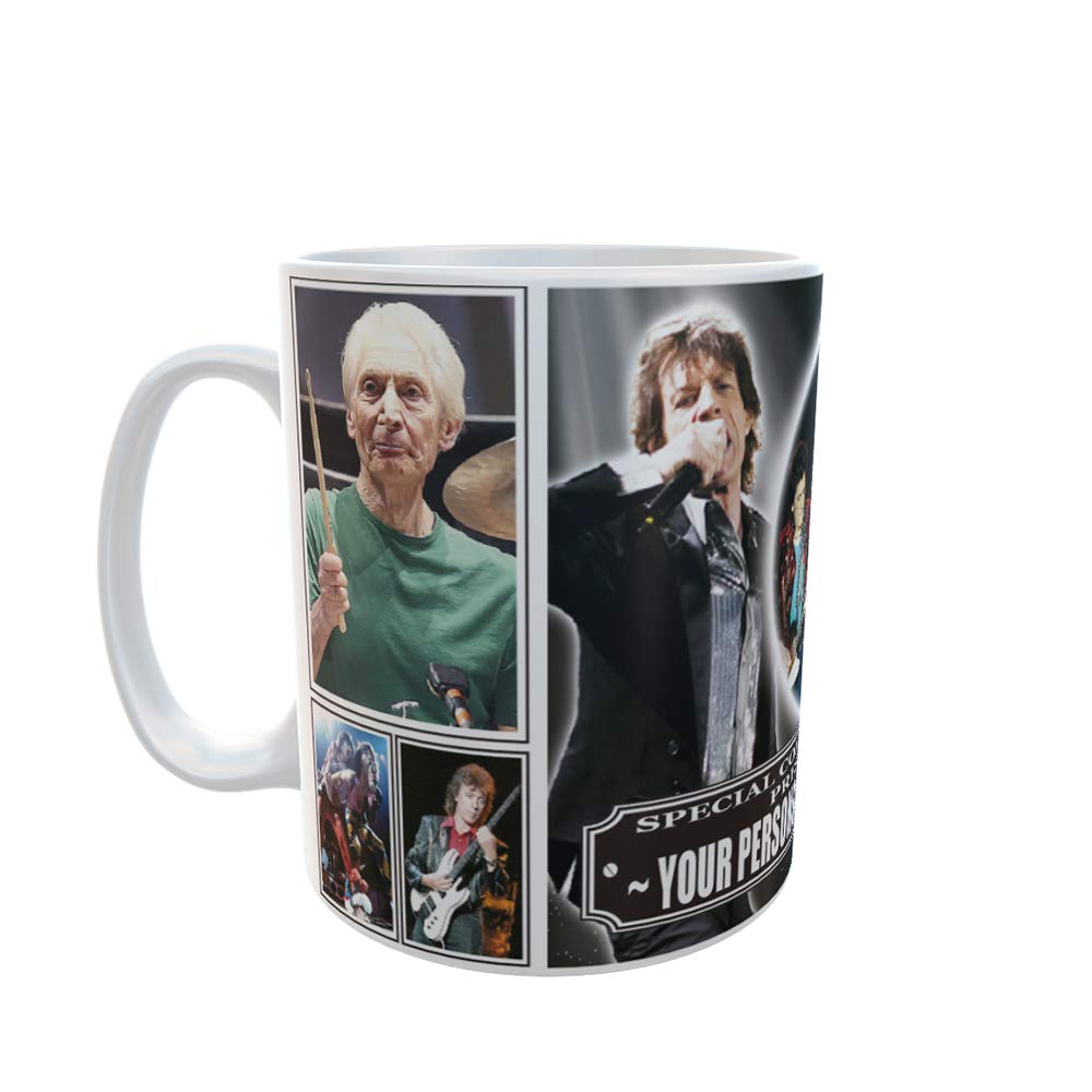 The Rolling Stones Personalised icon Mug Gift
