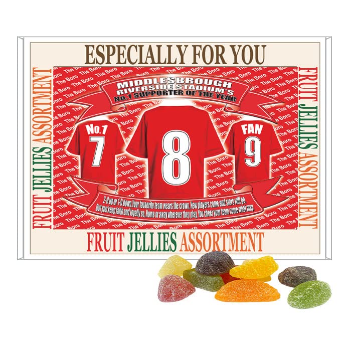 Middlesbrough Football Shirt Gift Boxed Sweets