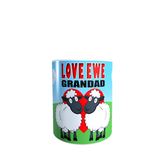 Love Ewe Grandad Cute Sheep Ceramic Mug Gift