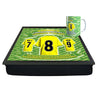 Norwich Football Shirt Lap Tray And Mug Gift Set