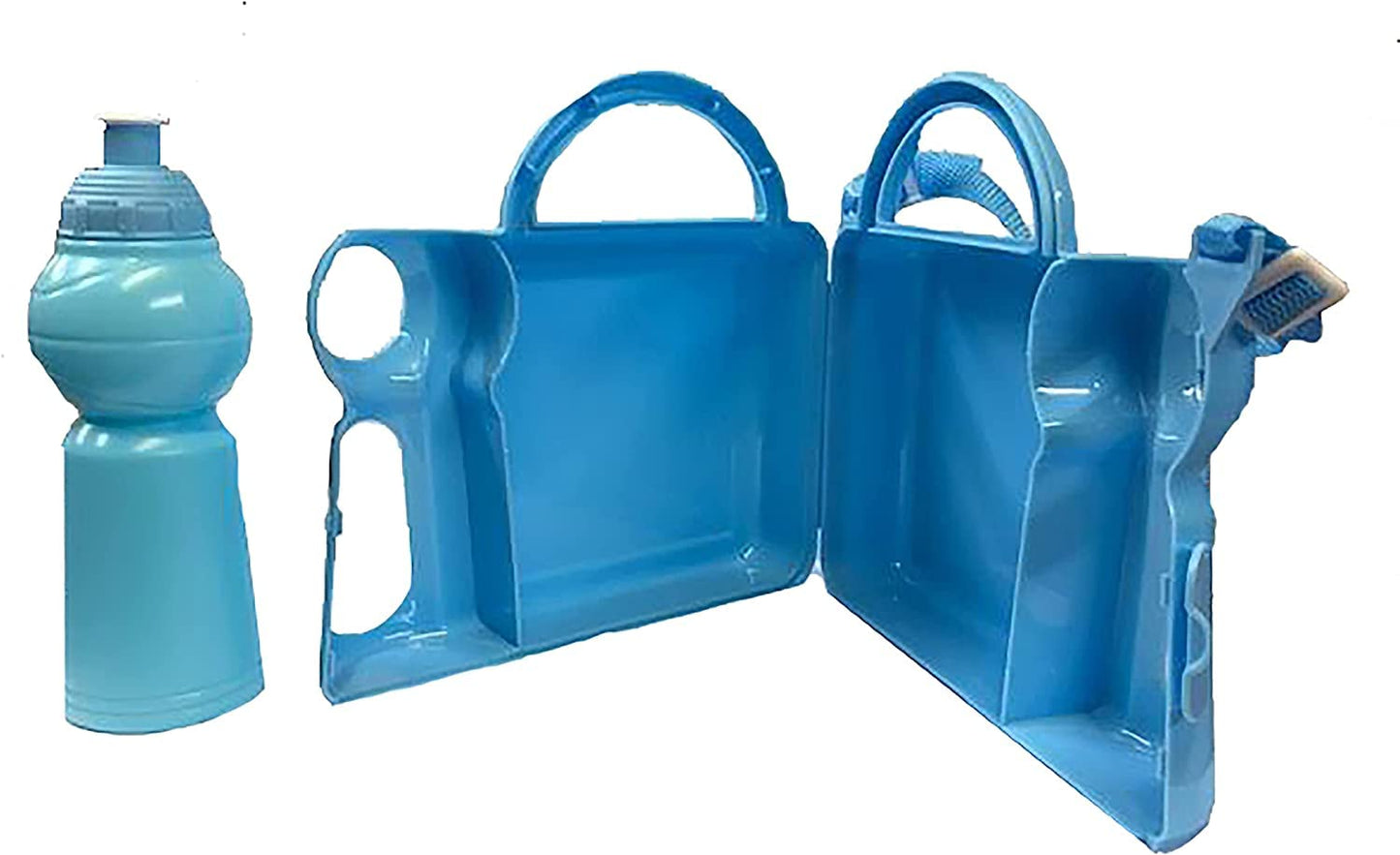 Junior Space Themed Personalised Design Plastic Lunch Box and Water Bottle Back to School Gift Set Available in Choice of 2 Colours