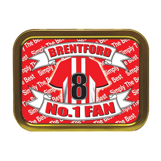 Brentford Football Shirt Tobacco Storage Tin & Products