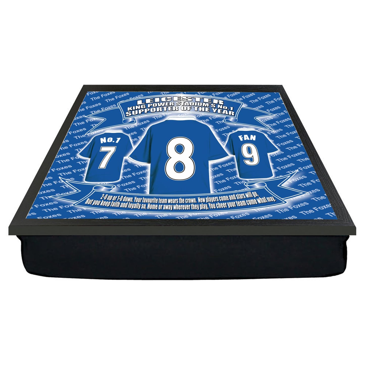 Leicester(City) Football Club Shirt Lap Tray And Mug Gift Set
