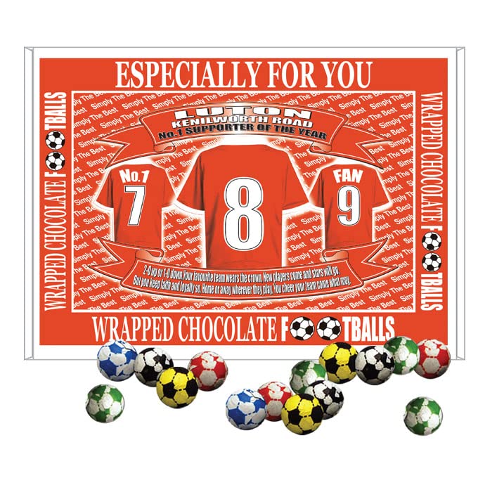 Luton Football Shirt Gift Boxed Sweets