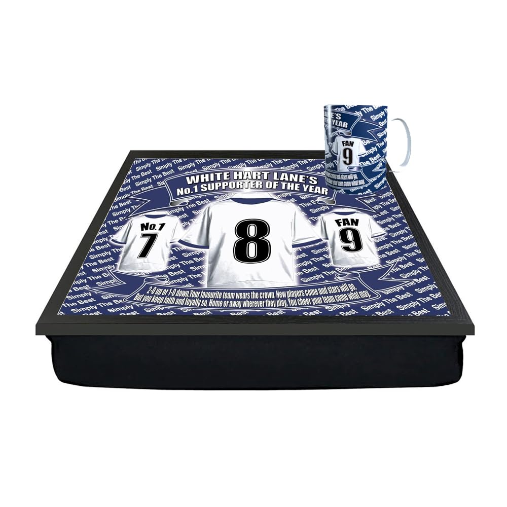 Tott United Football Club Shirt Lap Tray And Mug Gift Set