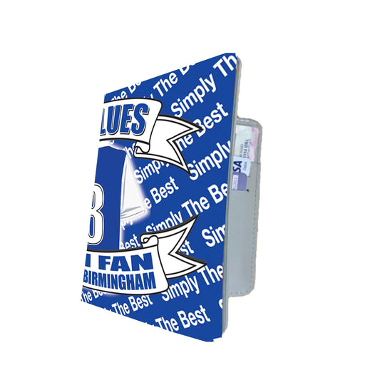 Birmingham Football Shirt Travel Passport Holder Case Gift Present