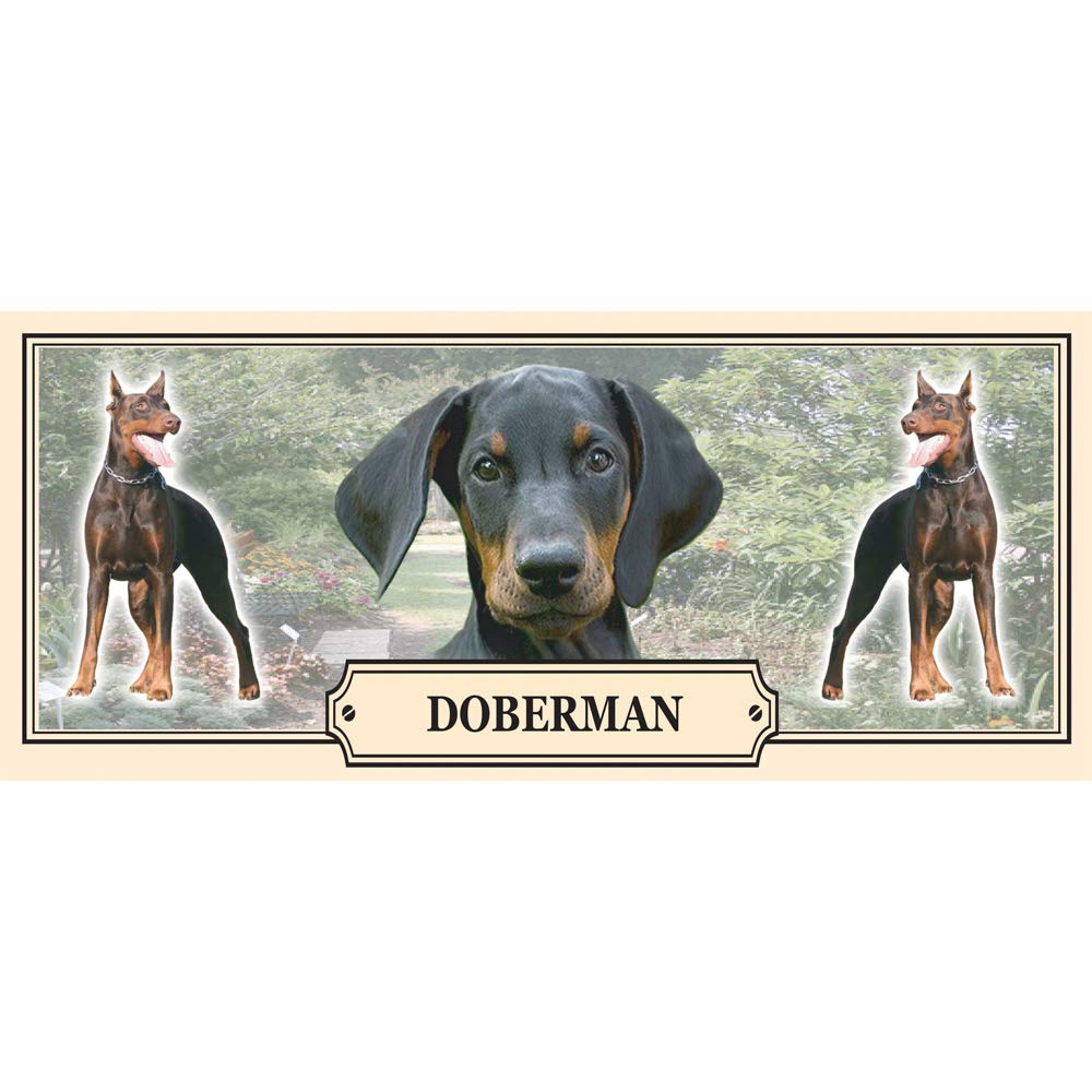 Doberman Dog Breed Gift Mug with Treats