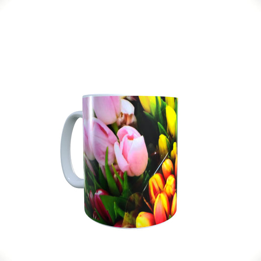 Beautiful Tulips Mug Gift