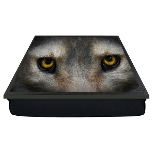 Wolf Eyes Soft Cushion Lap Tray Gift