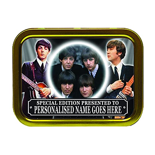 The Beatles Personalised Icon Gift Tobacco Tin & Products